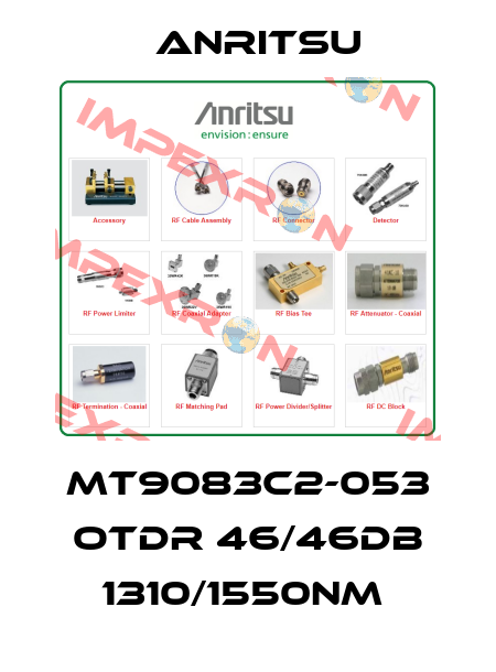 MT9083C2-053 OTDR 46/46dB 1310/1550nm  Anritsu