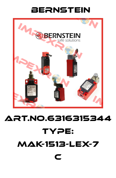 Art.No.6316315344 Type: MAK-1513-LEX-7 C Bernstein