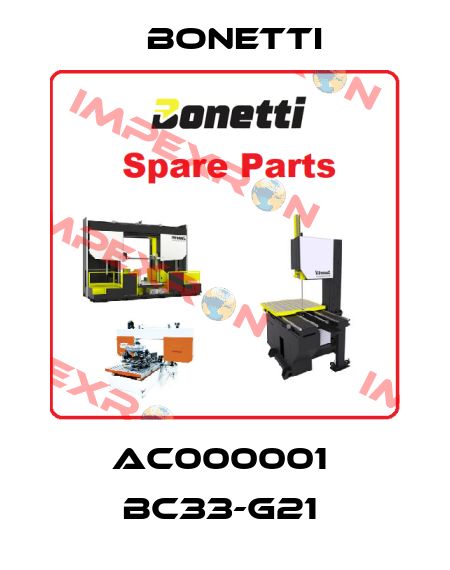 AC000001  BC33-G21  Bonetti