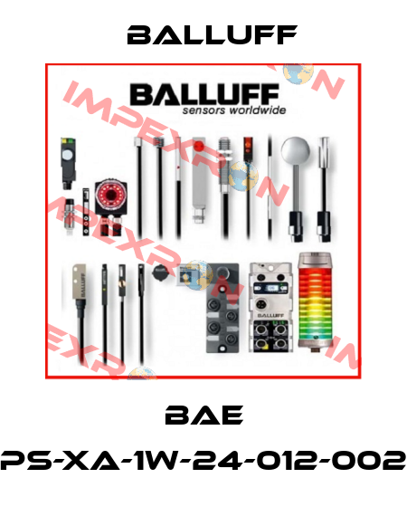 BAE PS-XA-1W-24-012-002 Balluff