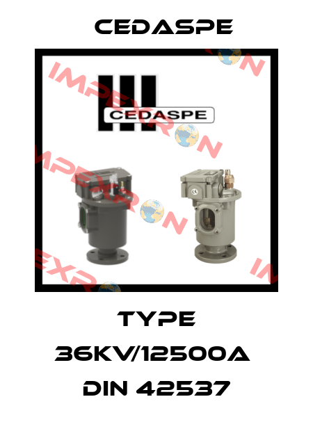 TYPE 36KV/12500A  DIN 42537 Cedaspe