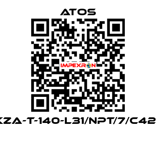 DLKZA-T-140-L31/NPT/7/C42/PE  Atos