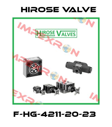 F-HG-4211-20-23  Hirose Valve