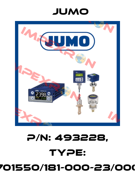 p/n: 493228, Type: 701550/181-000-23/000 Jumo