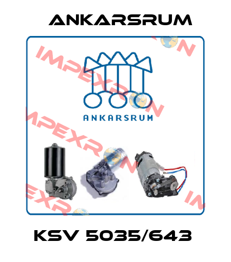 KSV 5035/643  Ankarsrum