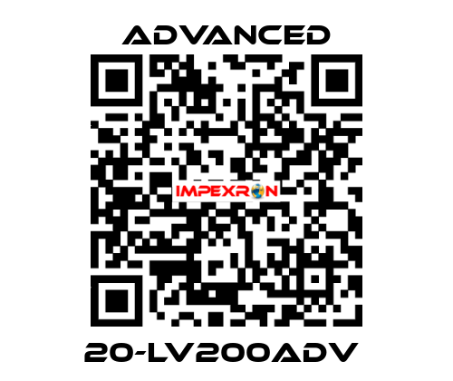 20-LV200Adv  Advanced