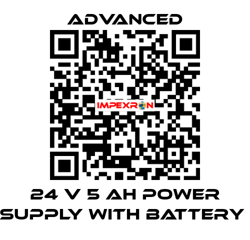 24 V 5 Ah Power Supply with Battery  Advanced