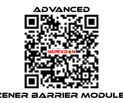 Zener Barrier Module  Advanced