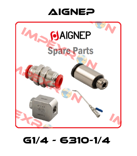 G1/4 - 6310-1/4  Aignep