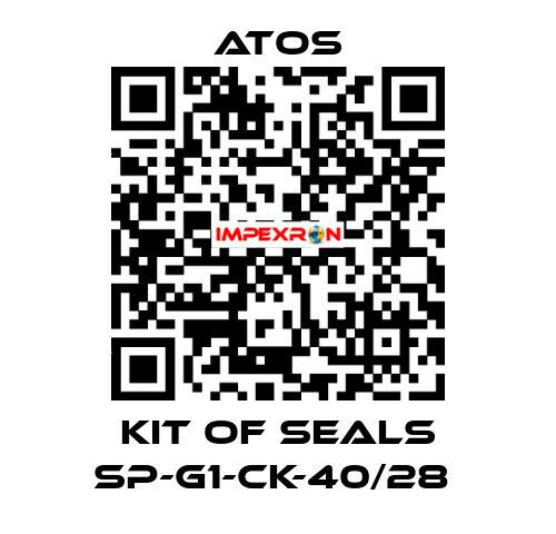 Kit of seals SP-G1-CK-40/28  Atos