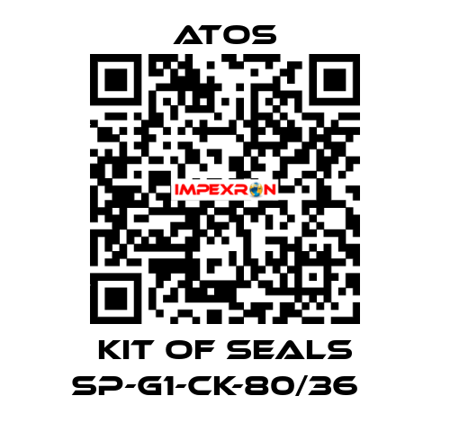 Kit of seals SP-G1-CK-80/36   Atos