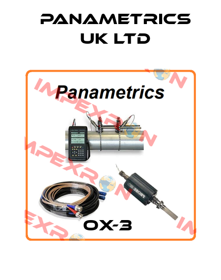 OX-3  PANAMETRICS UK LTD