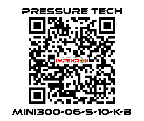 MINI300-06-S-10-K-B Pressure Tech
