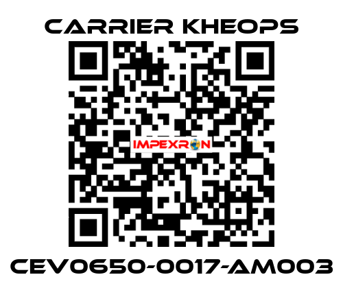 CEV0650-0017-AM003 Carrier Kheops