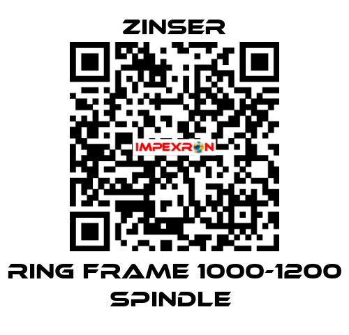 RING FRAME 1000-1200 SPINDLE  Zinser
