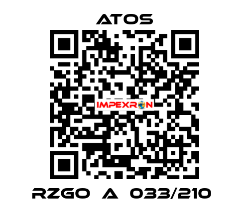RZGO‐A‐033/210  Atos