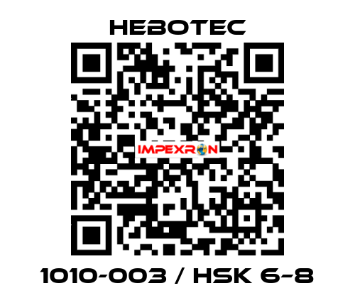 1010-003 / HSK 6–8 HEBOTEC