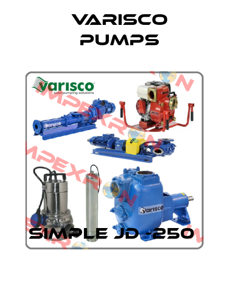 SIMPLE JD -250  Varisco pumps