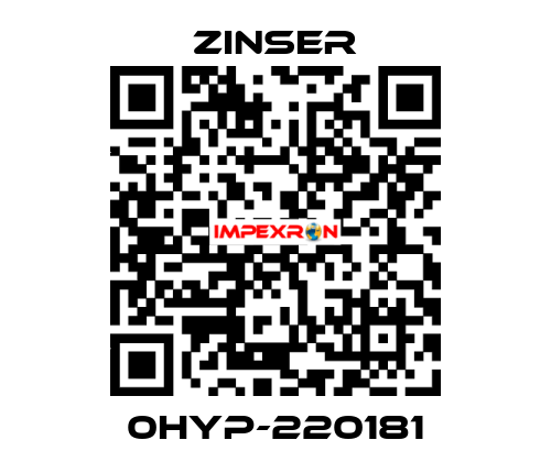 0HYP-220181 Zinser