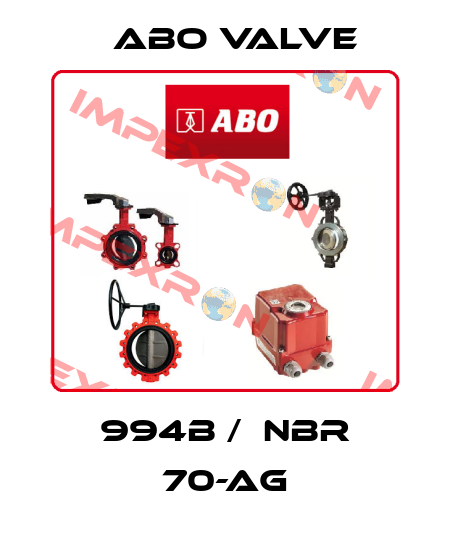 994B /  NBR 70-AG ABO Valve
