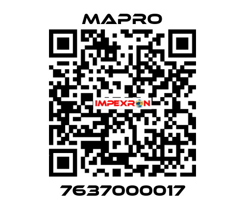 7637000017 Mapro