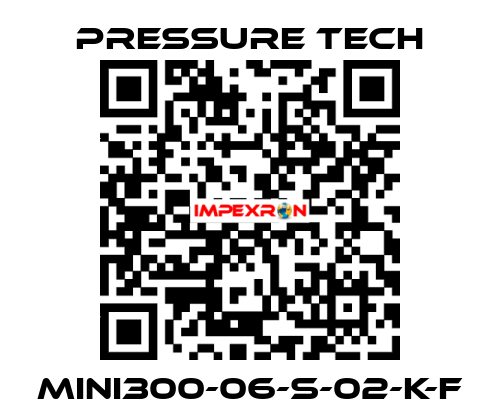 MINI300-06-S-02-K-F Pressure Tech