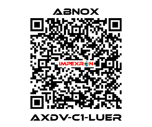 AXDV-C1-LUER ABNOX