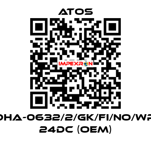 DHA-0632/2/GK/FI/NO/WP 24DC (OEM) Atos