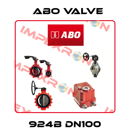 924B DN100 ABO Valve