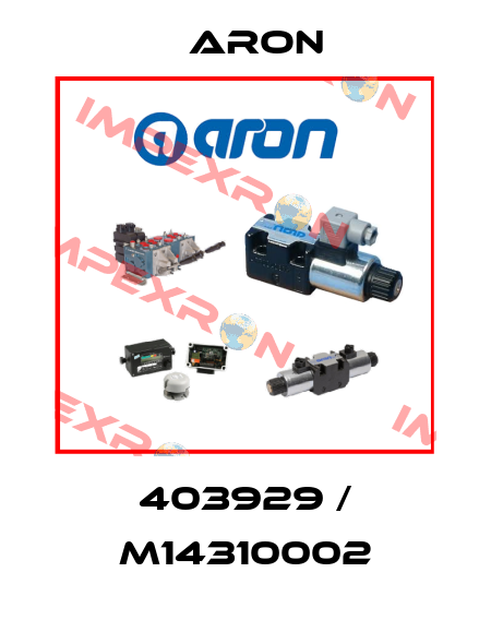 403929 / M14310002 Aron