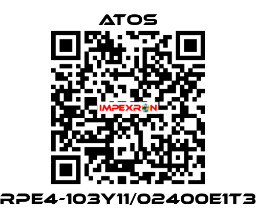 RPE4-103Y11/02400E1T3 Atos