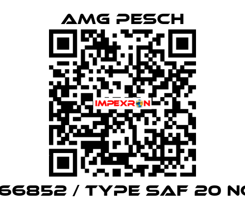 166852 / type SAF 20 NC AMG Pesch