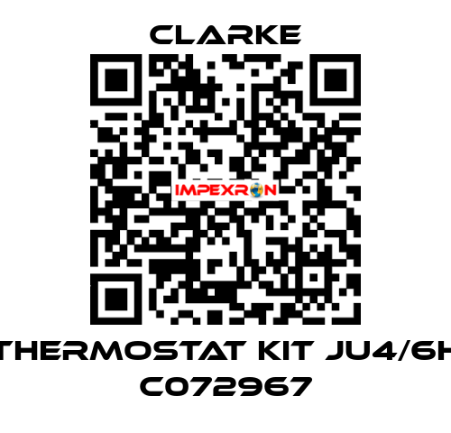 THERMOSTAT KIT JU4/6H C072967 Clarke