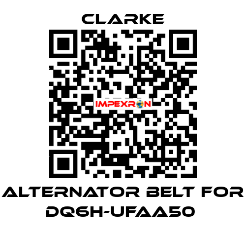 Alternator Belt for DQ6H-UFAA50  Clarke