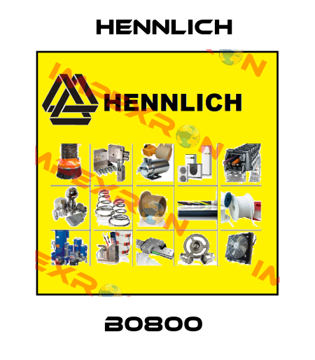 B0800  Hennlich