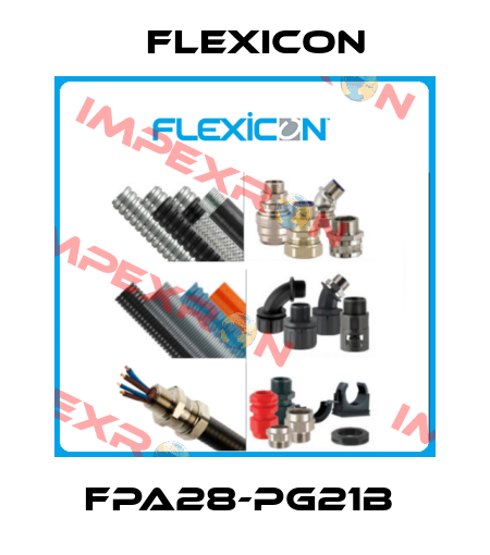 FPA28-PG21B  Flexicon