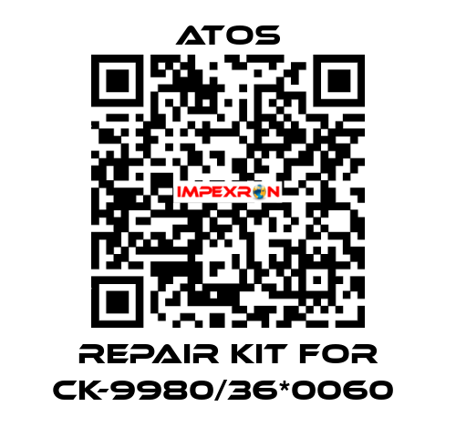 REPAIR KIT FOR CK-9980/36*0060  Atos