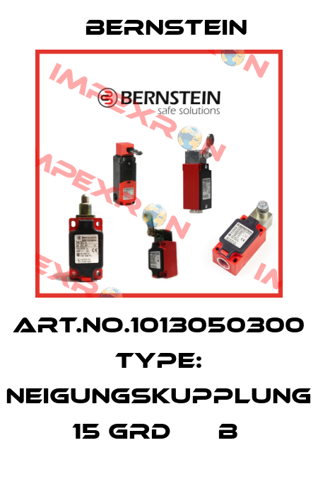 Art.No.1013050300 Type: NEIGUNGSKUPPLUNG 15 GRD      B  Bernstein