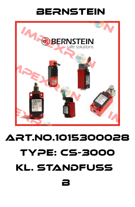 Art.No.1015300028 Type: CS-3000 KL. STANDFUSS        B  Bernstein