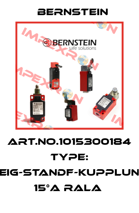Art.No.1015300184 Type: NEIG-STANDF-KUPPLUNG 15°A RALA  Bernstein
