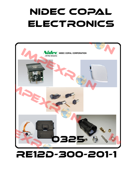 0325 RE12D-300-201-1  Nidec Copal Electronics