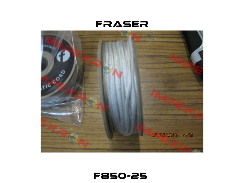 F850-25  Fraser