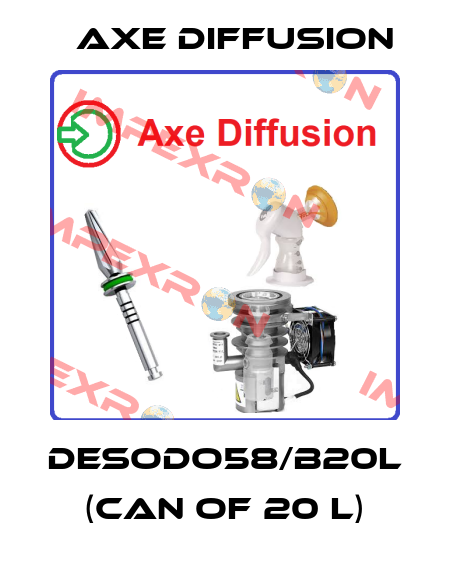 DESODO58/B20L (CAN OF 20 L) Axe Diffusion