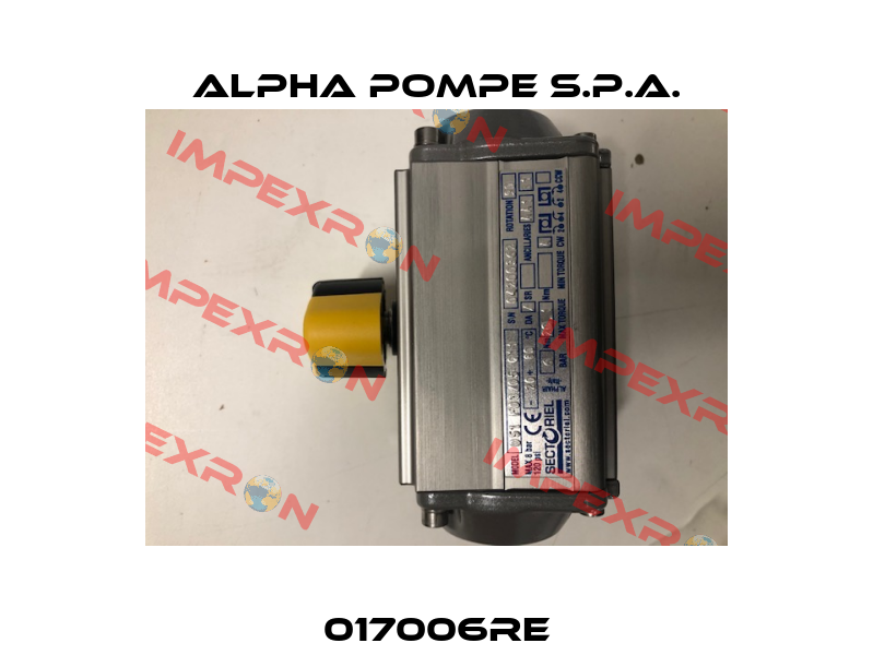 017006RE Alpha Pompe S.P.A.