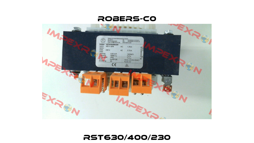 RST630/400/230 Robers-C0