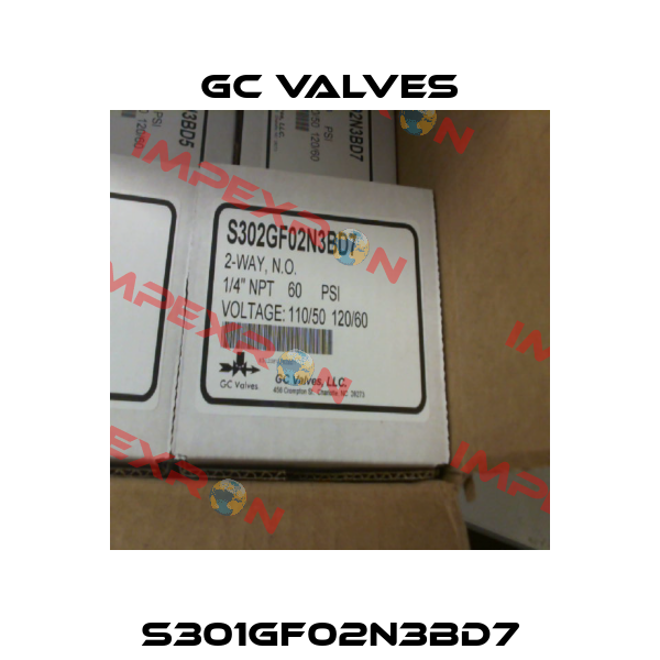 S301GF02N3BD7 GC Valves