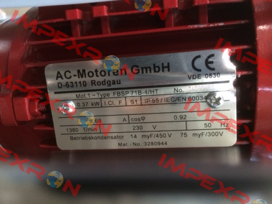 FBSP 71 B-4/HT AC Motoren